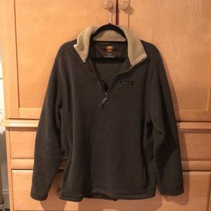 Large Timberland quarter zip